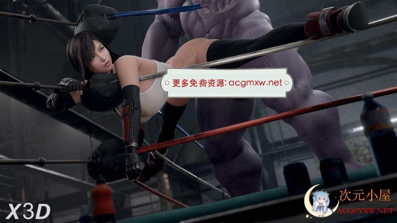 [3D同人/全动态]X3D 3月新作 蒂法和灭霸的擂台战 2K步兵完全版[新作/全CV/1.4G]  4071 次元小屋