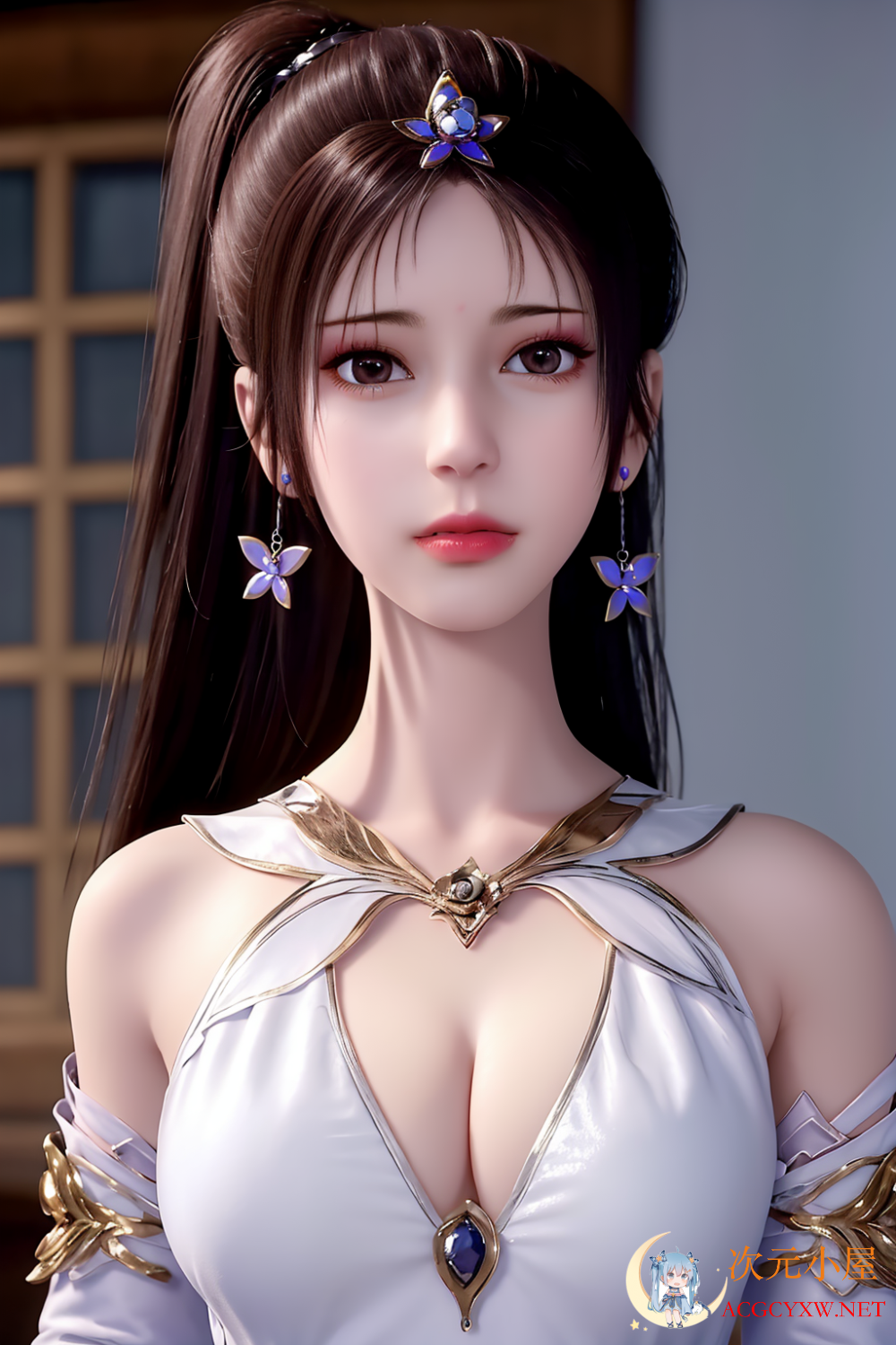 AI绘画国漫女神图国漫崛起  1073 次元小屋