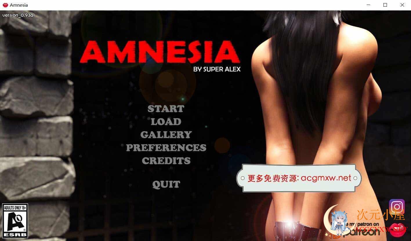 [欧美SLG/中文/全动态]失忆 Ver9.3a 官方中文版+全CG★幸运儿马克新作[新官中/4G]  7875 次元小屋